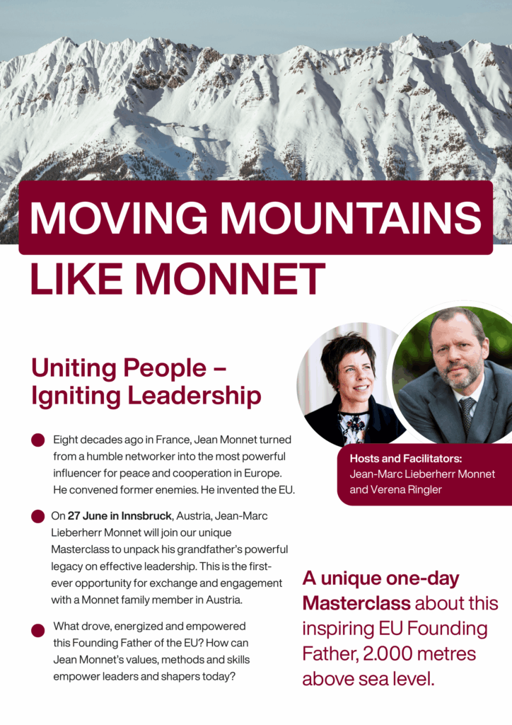 Innsbruck Masterclass Monnet Ringler 27 June 1