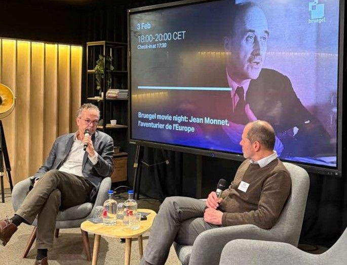 « Jean Monnet, l’Aventurier de l’Europe » projeté chez Bruegel à Bruxelles