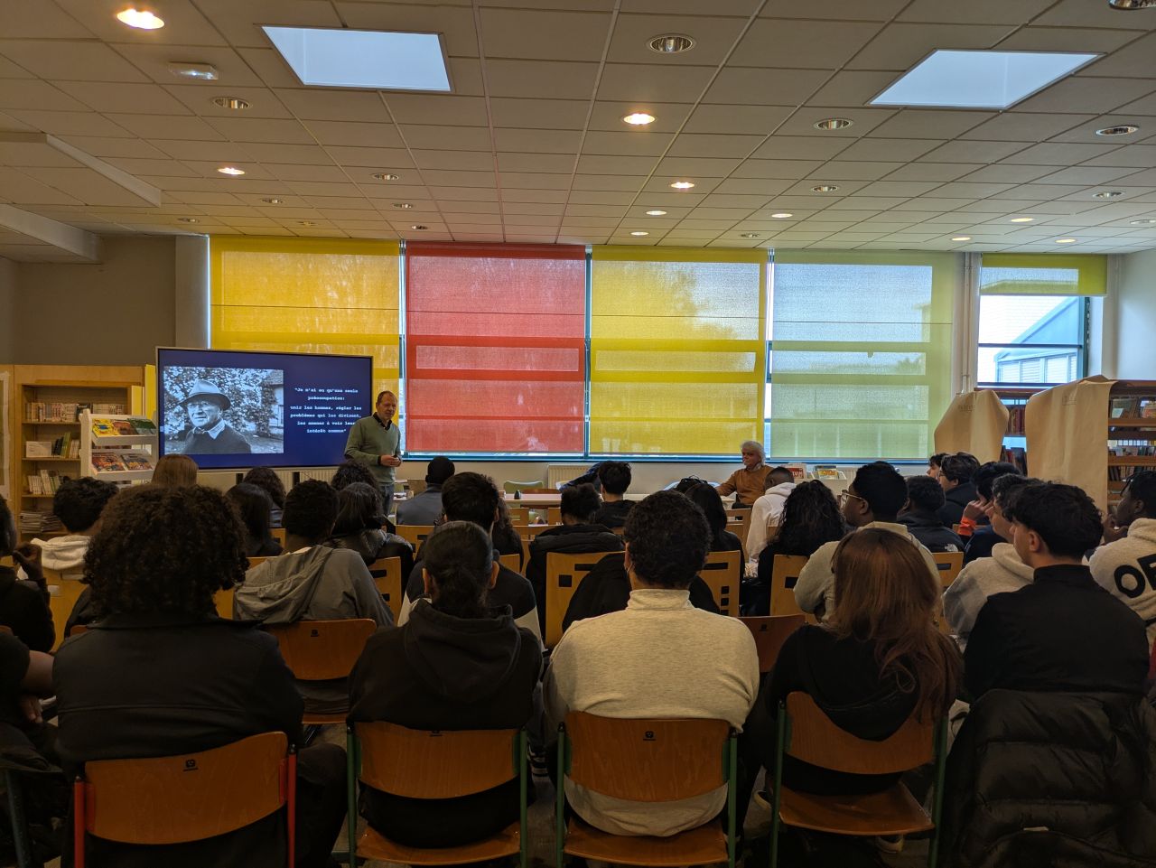 Interactive workshop with students from the Lycée de Montrouge